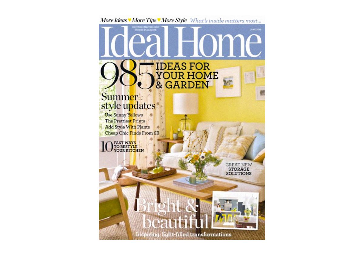 <h2>Ideal Home - Published June 2016</h2>